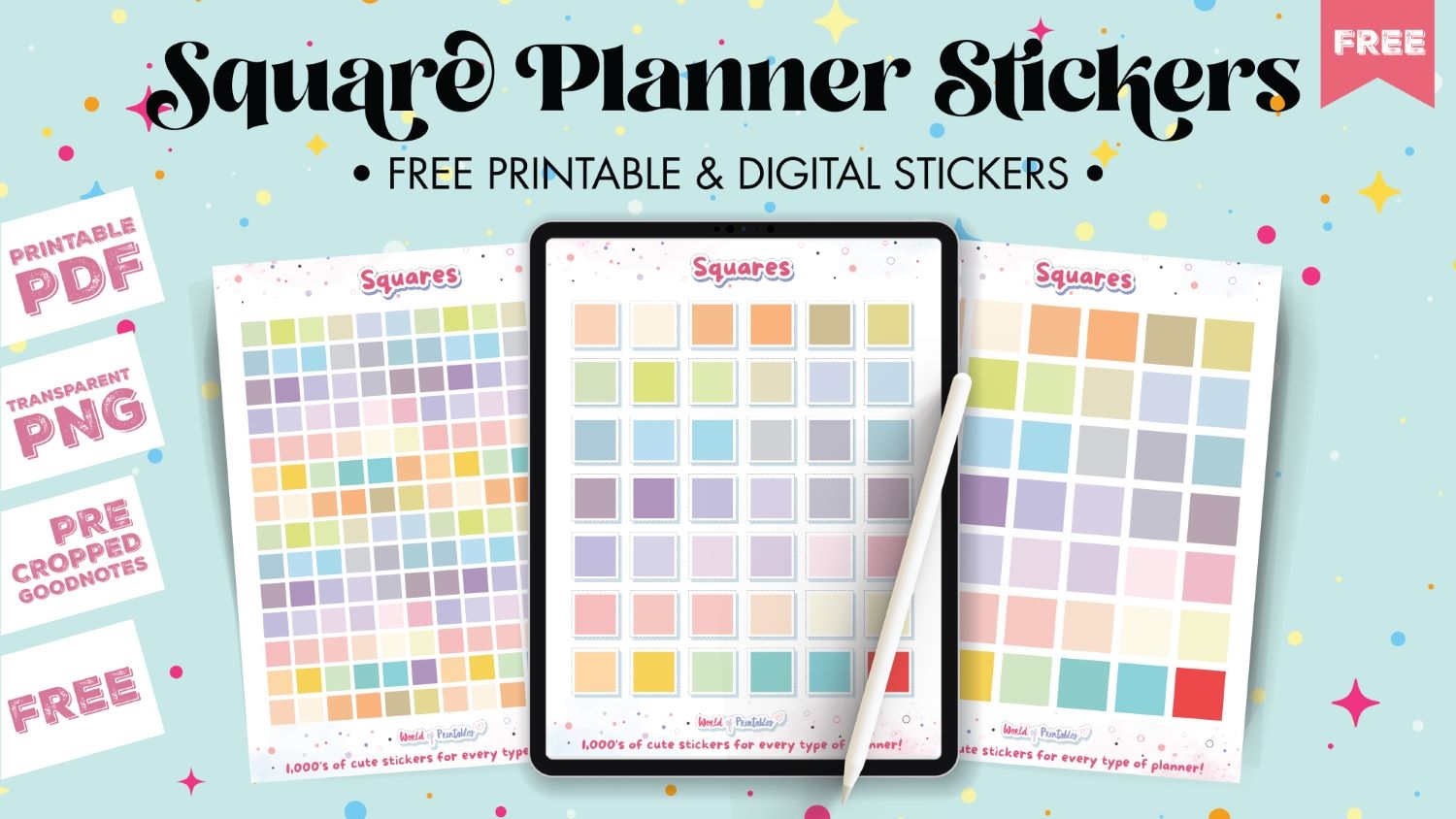 Planner Stickers Digital U0026 Printable Stickers World Of Printables