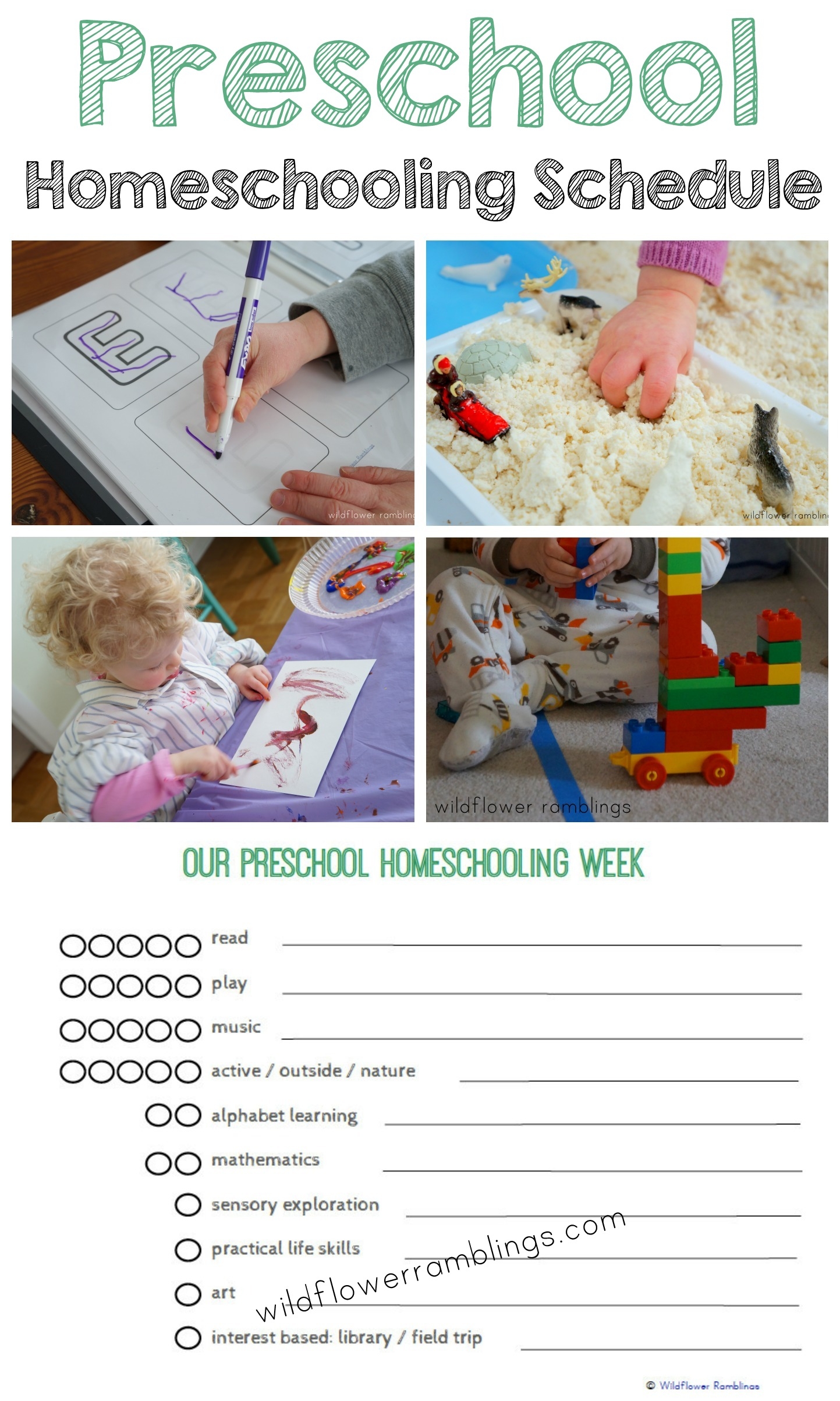 Free Printable Kindergarten Homeschool Curriculum