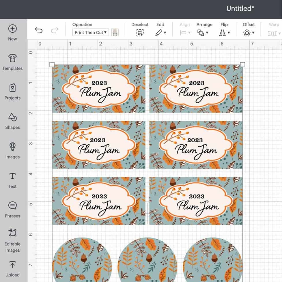 Pretty Jam Labels Free Printable Labels Template