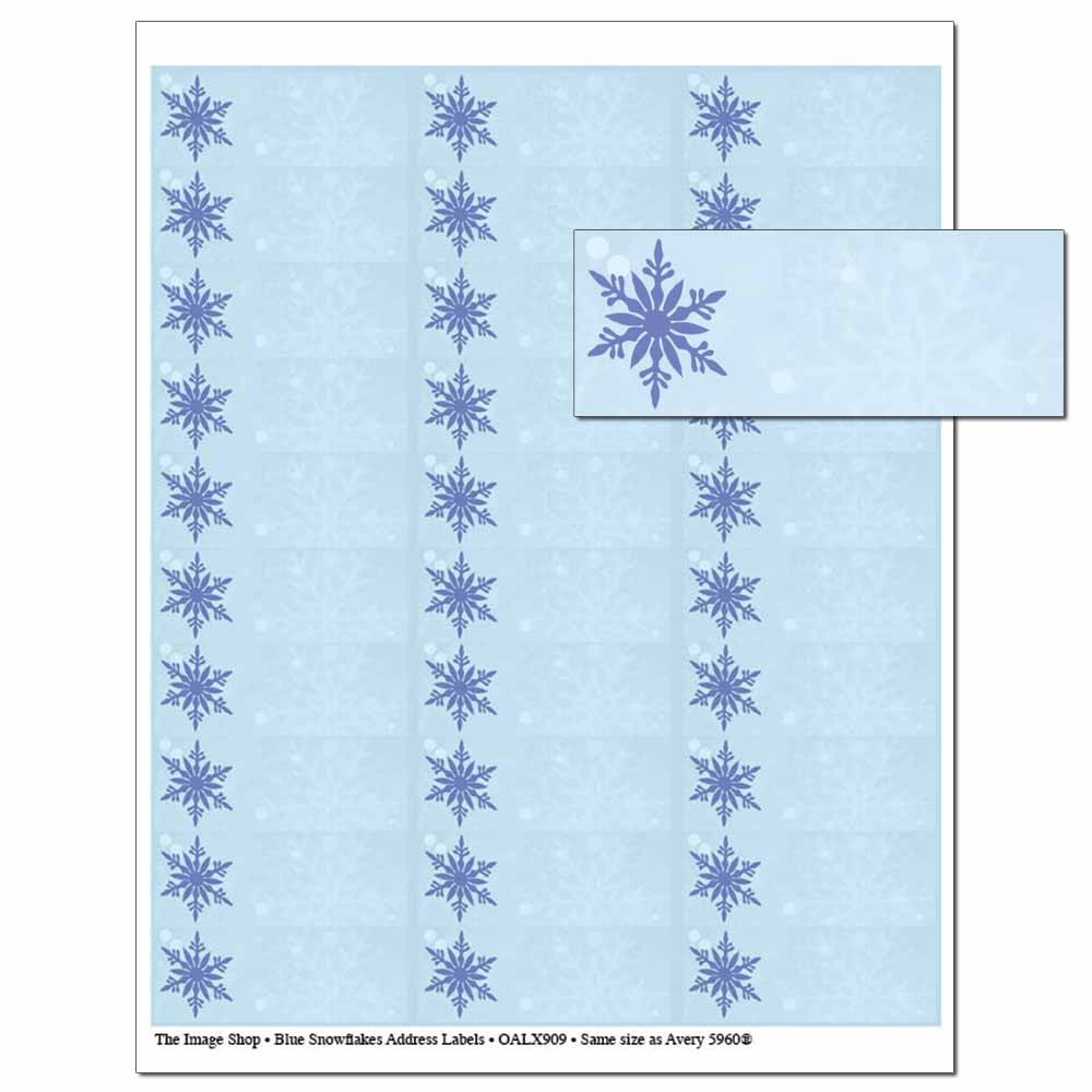 Downloadable Free Printable Christmas Address Labels
