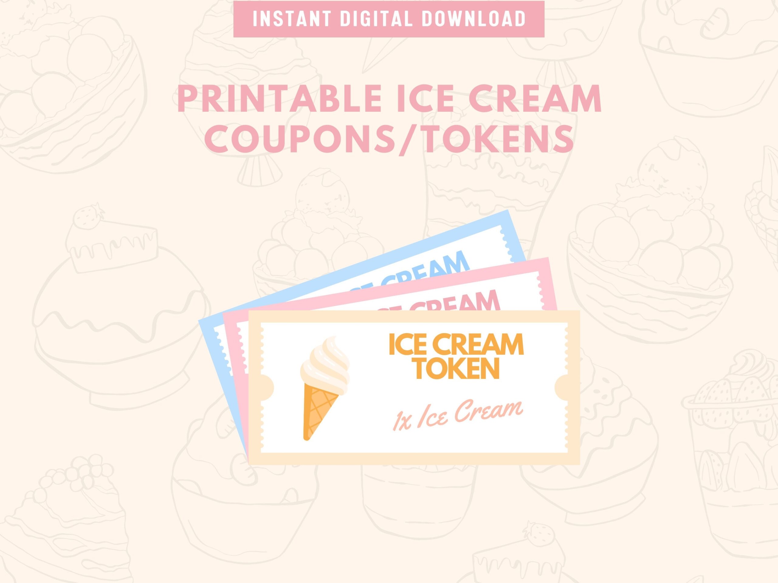 Free Printable Ice Cream Coupons