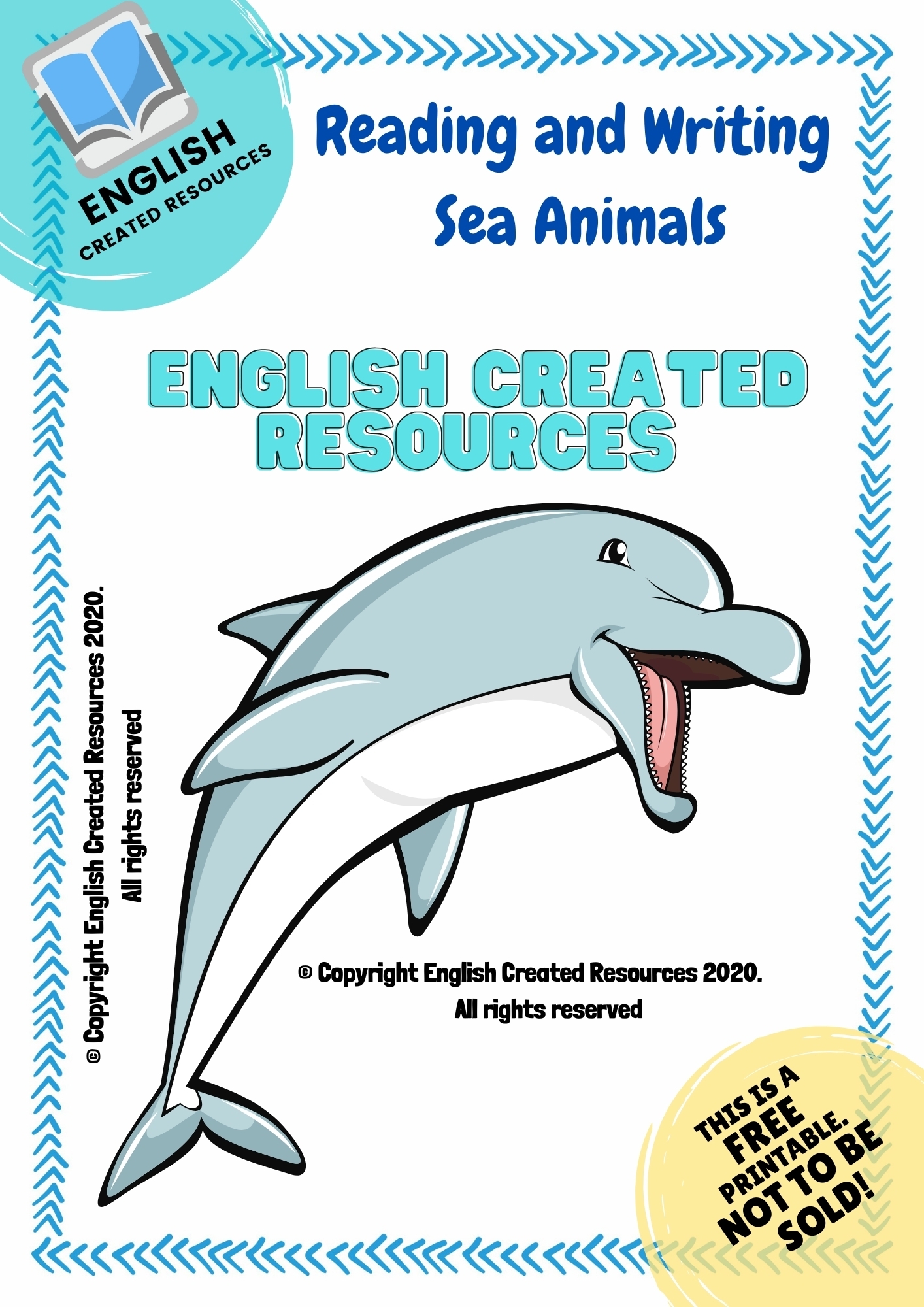 Reading And Writing Sea Animals English Created Resources