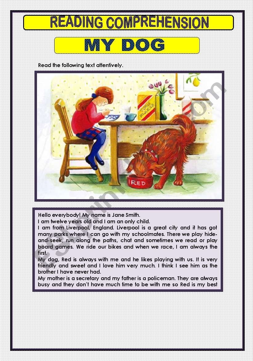 READING COMPREHENSION 