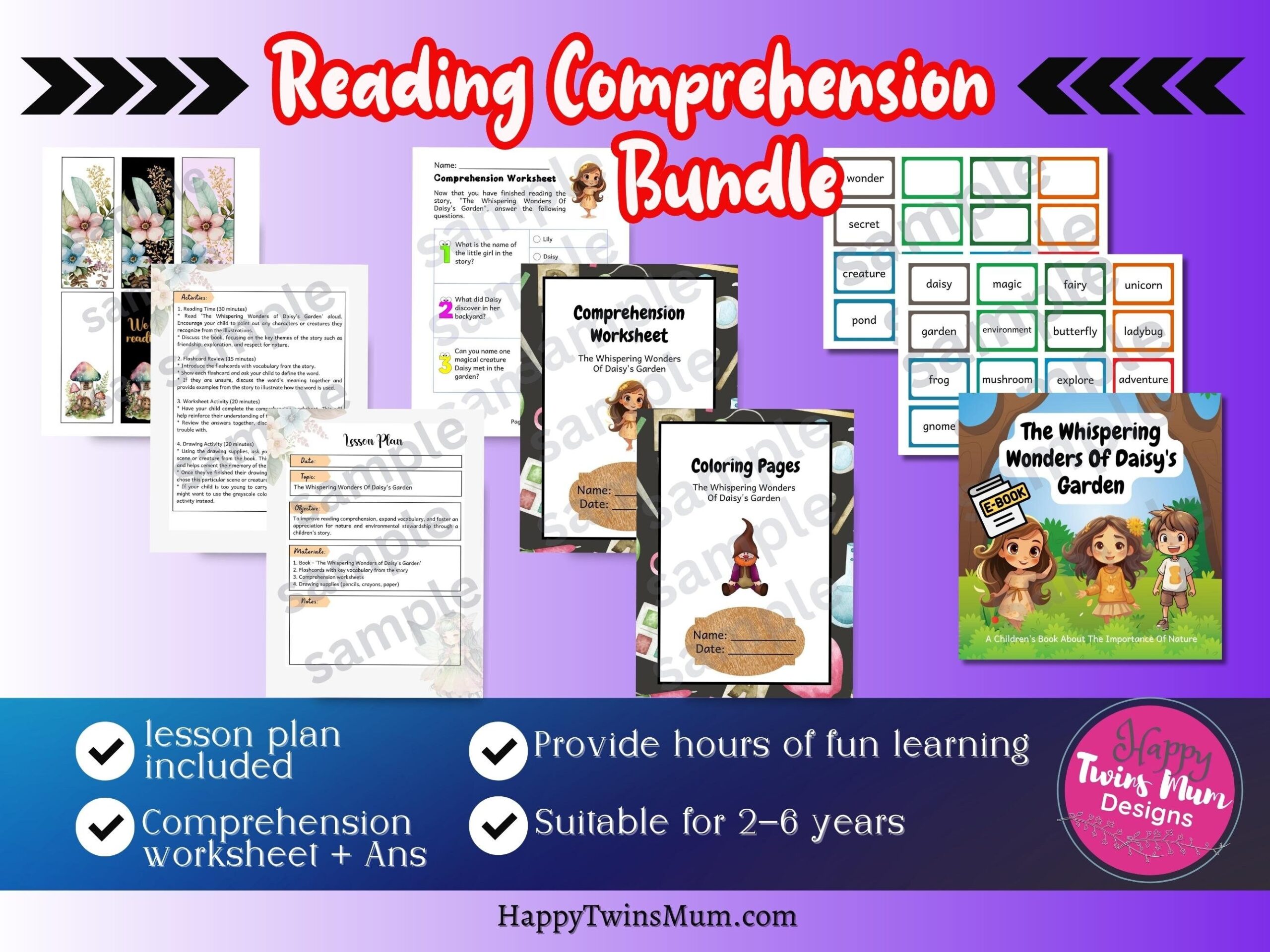 Reading Comprehension Bundle 1st Grade Reading And Comprehension 