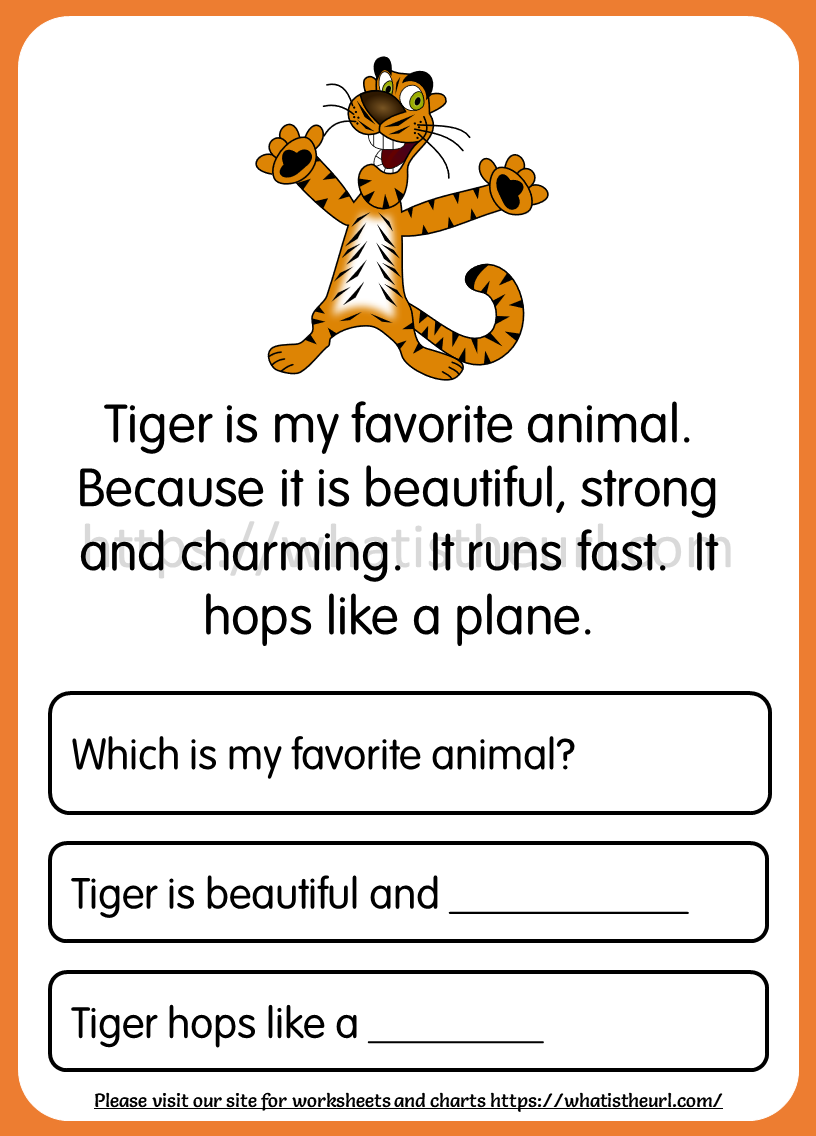 Reading Comprehension For Kids Your Home Teacher