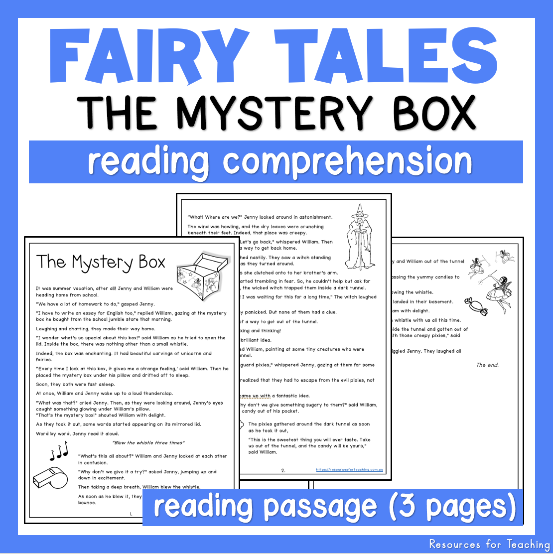 Reading Comprehension Essay Worksheets