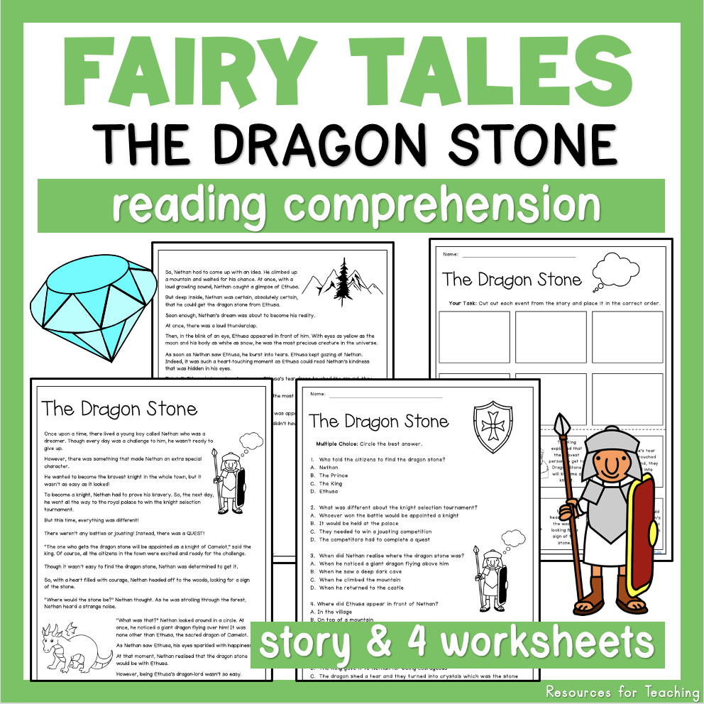 Reading Comprehension Worksheets Ks1