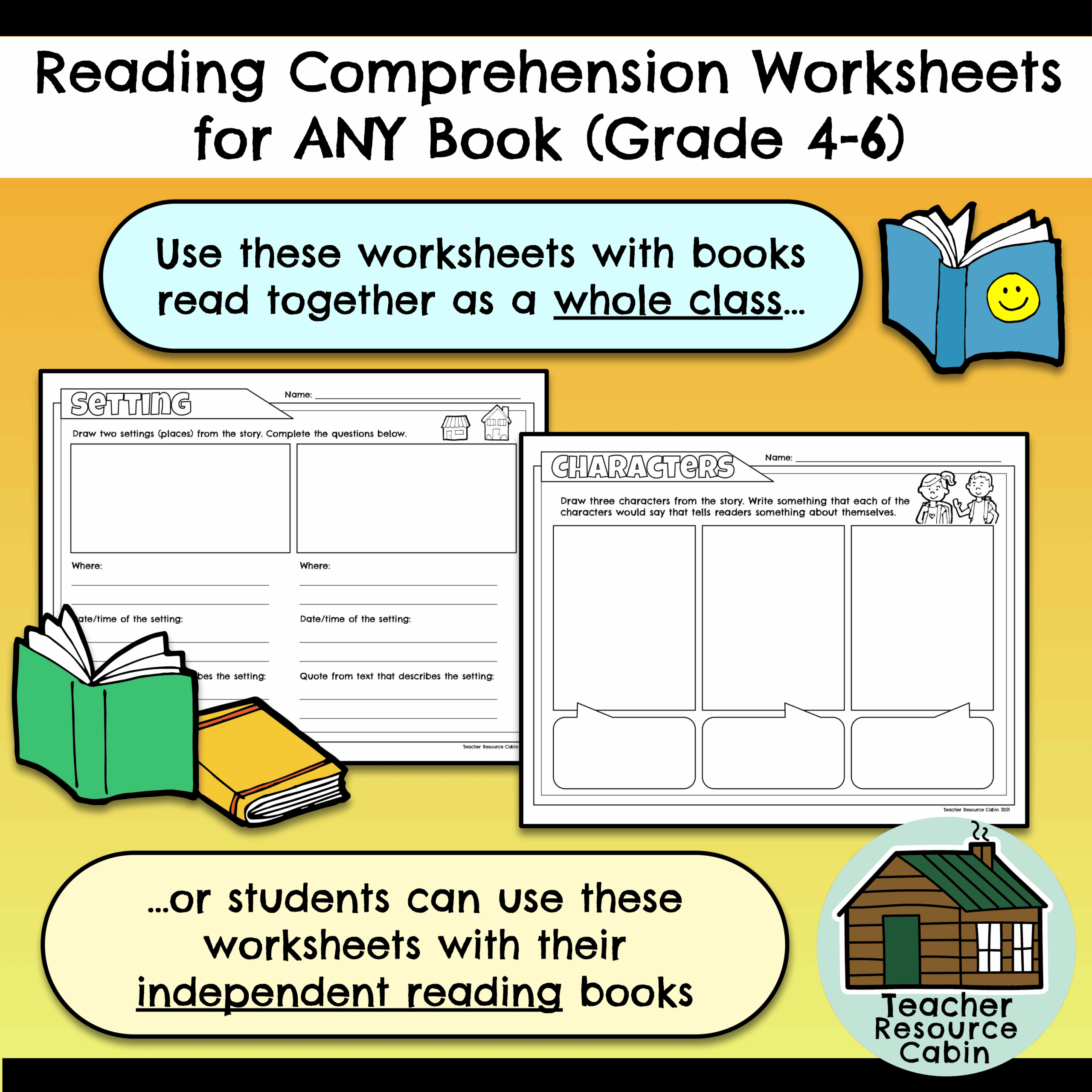 Reading Comprehension Worksheets Year 4