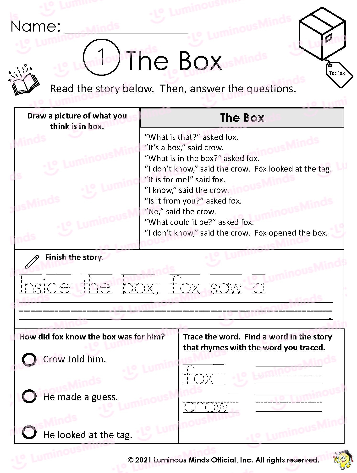 Reading Comprehension Worksheets Doc