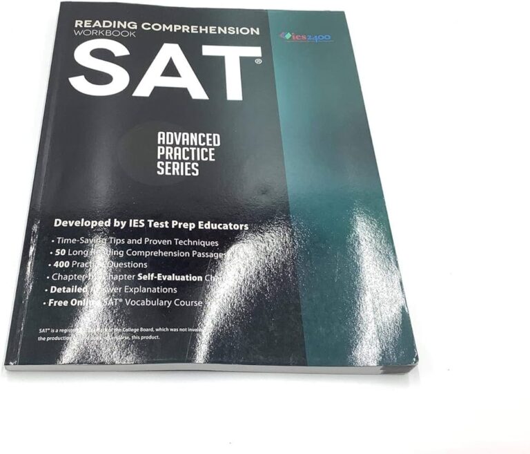 SAT Reading Comprehension Workbook Advanced Practice Series Khashoggi Khalid Astuni Arianna Carlough Joseph Patel Rajvi Carbonell Christoper Holliday Chris 9780991388301 Amazon Books