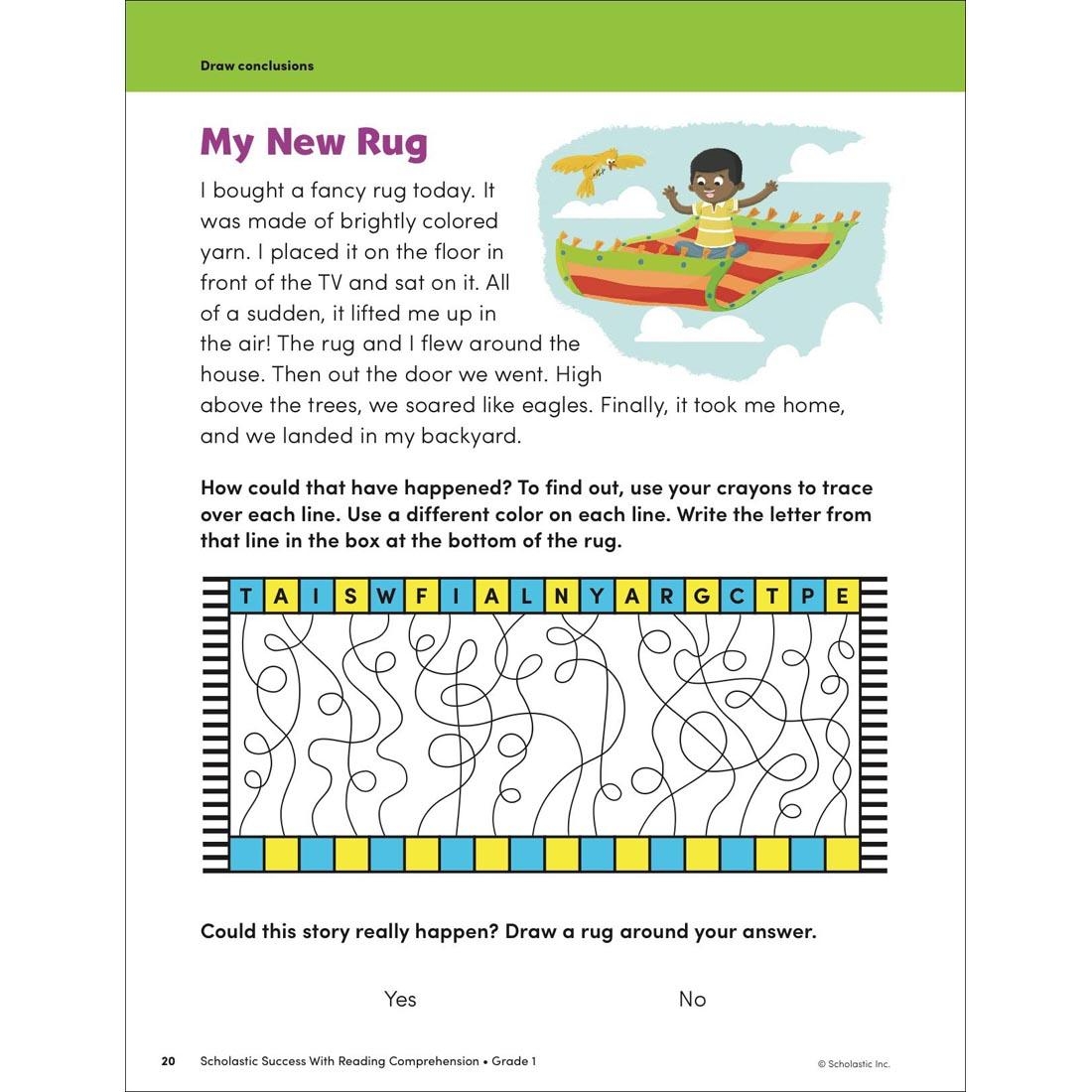 Reading Stories For Comprehension Success Worksheet