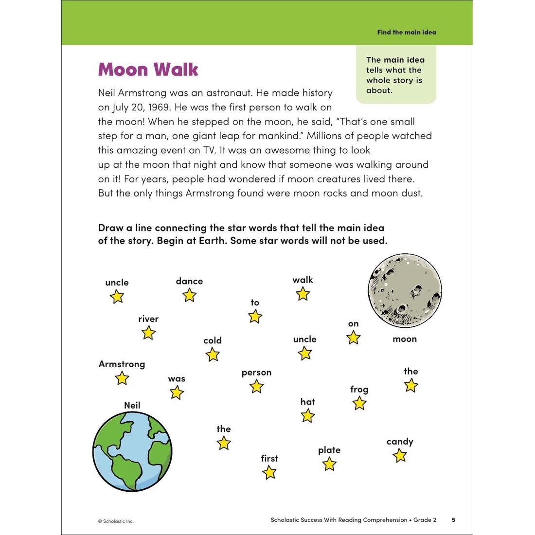 Scholastic Success With Reading Comprehension Workbook Grade 2