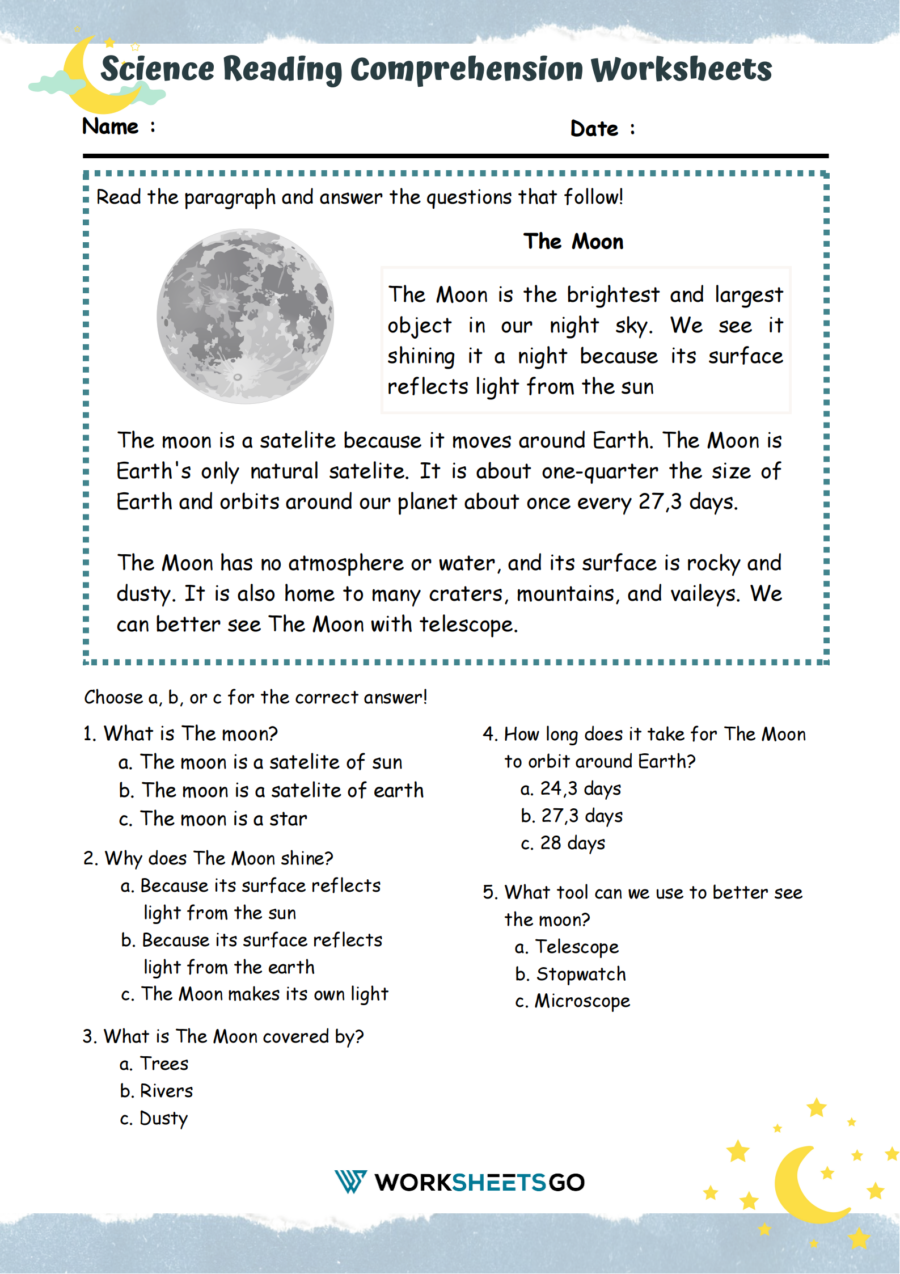 Reading Comprehension Worksheets 10th Grade Pdf