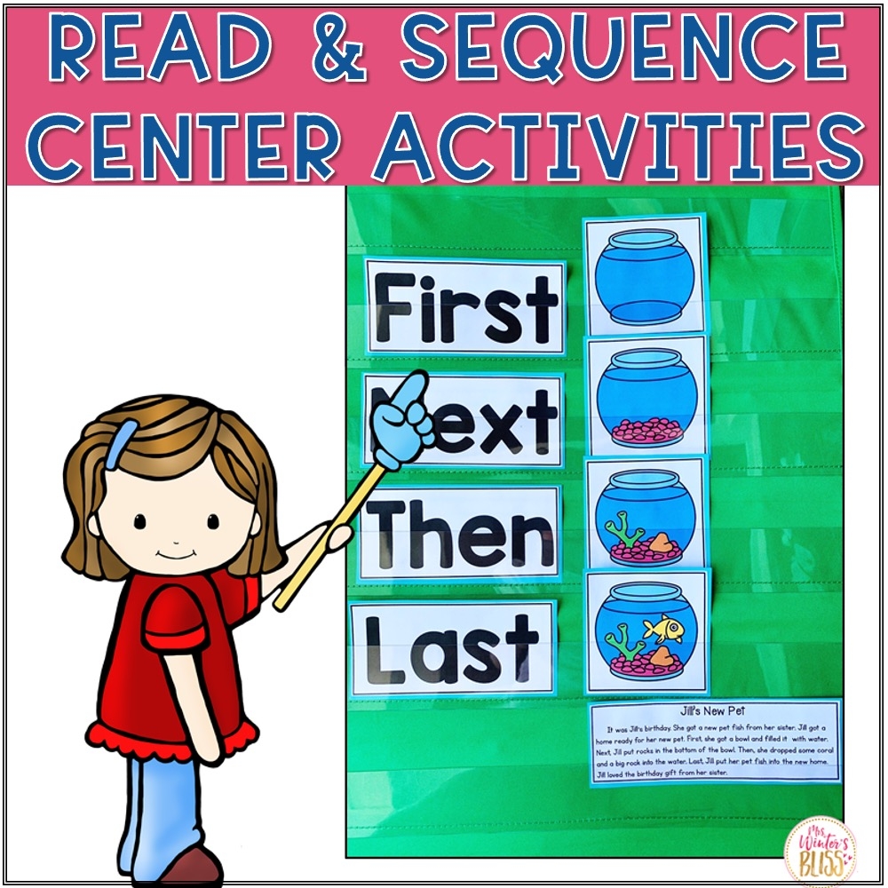 Sequence Of Events Reading Passages Lead In Literacy Resources For Kindergarten 1st U0026 2nd Grade