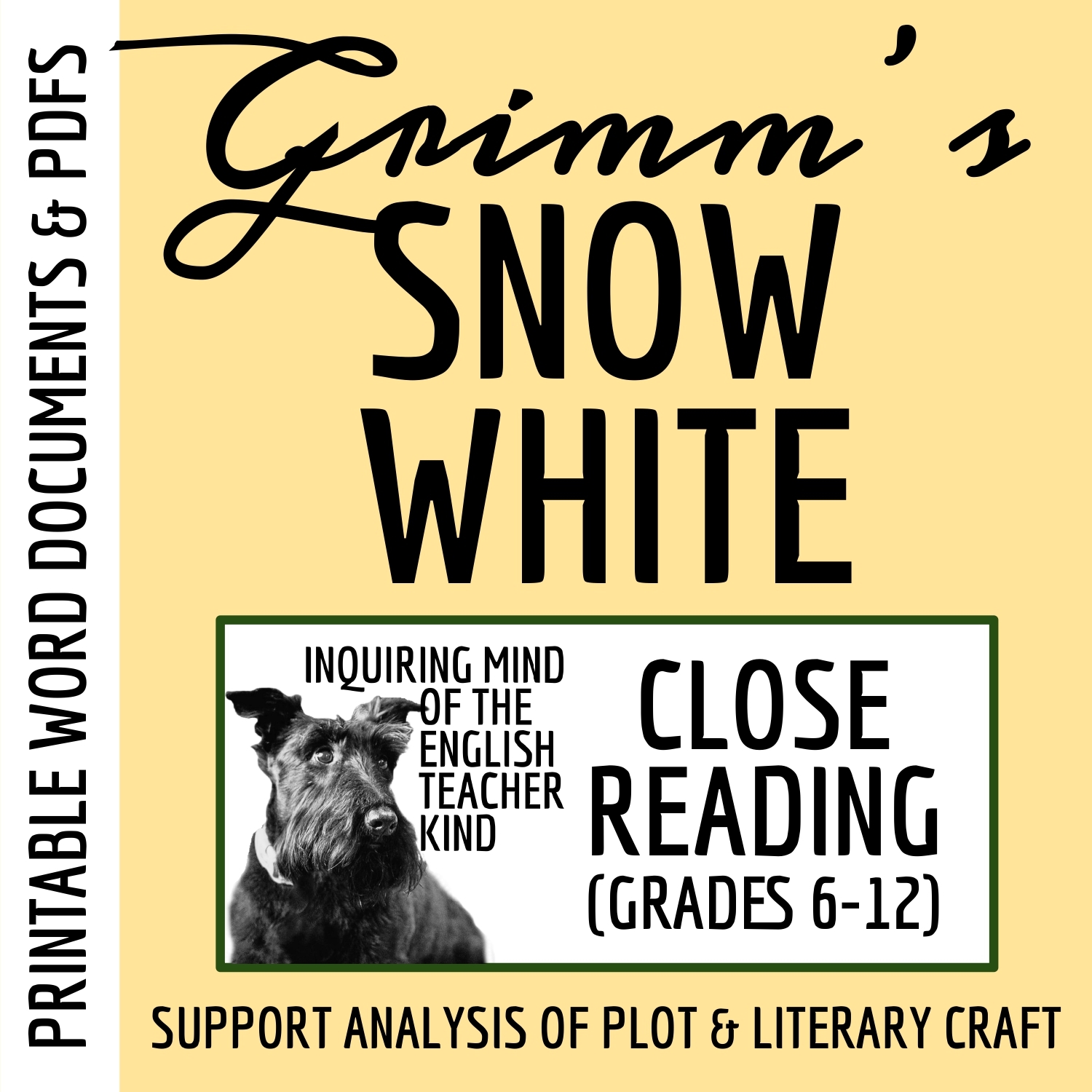 Snow White Reading Comprehension Worksheet