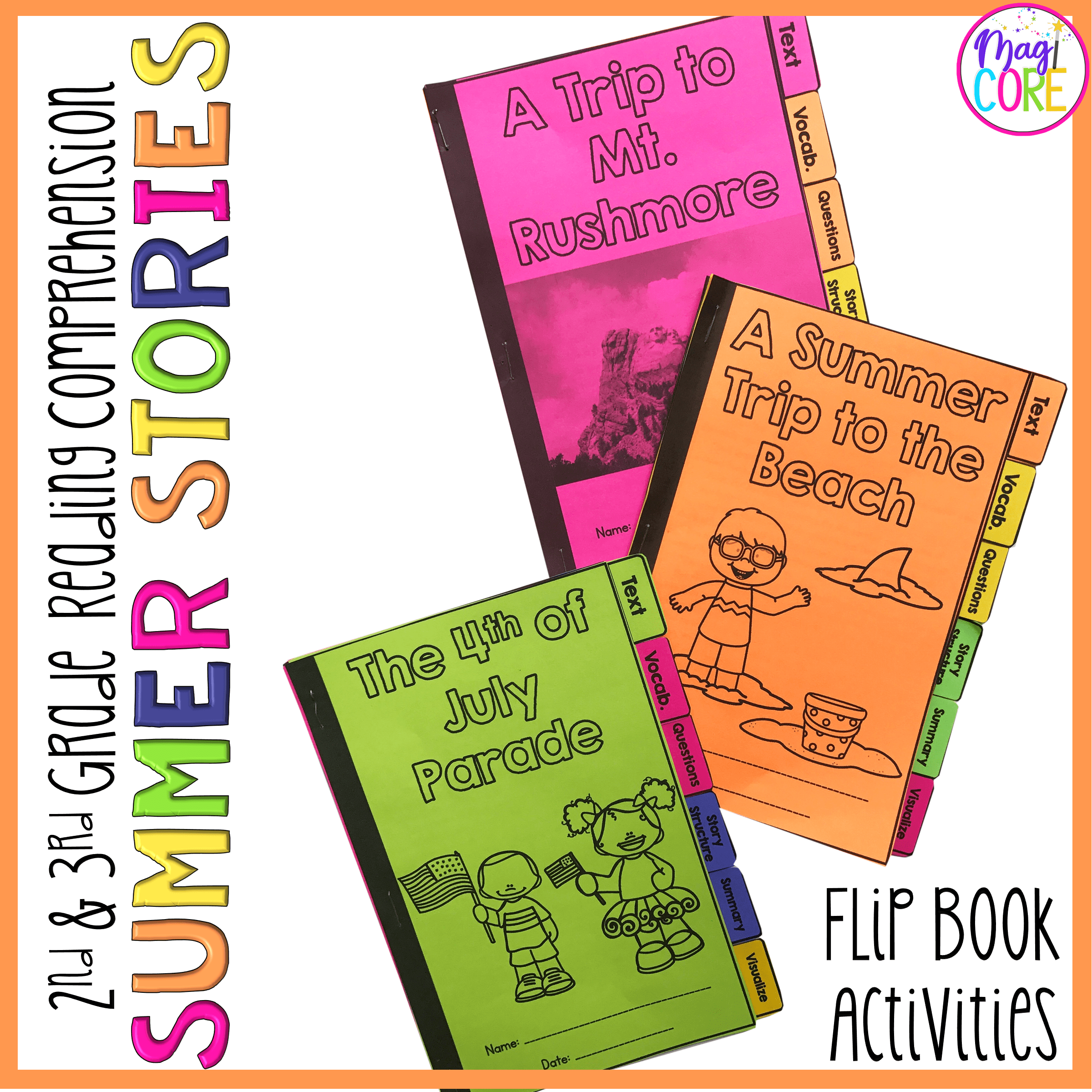 Summer Reading Comprehension Worksheet 2nd Grade