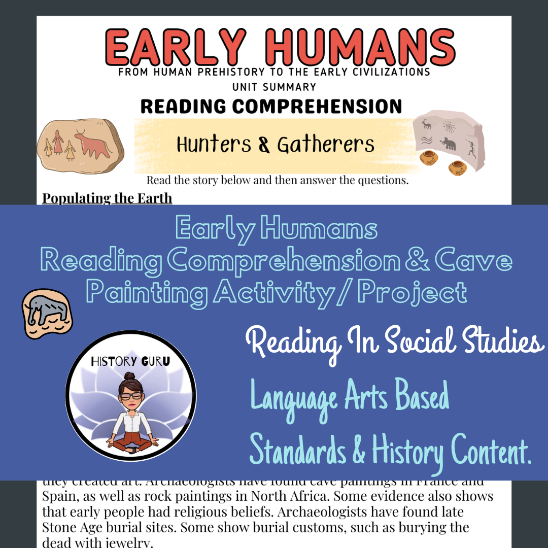 Teacher And Student Early Humans Reading Comprehension And 