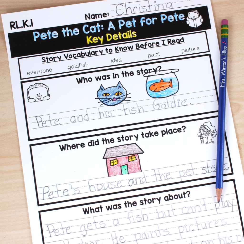Reading Comprehension Prior Knowledge Worksheets