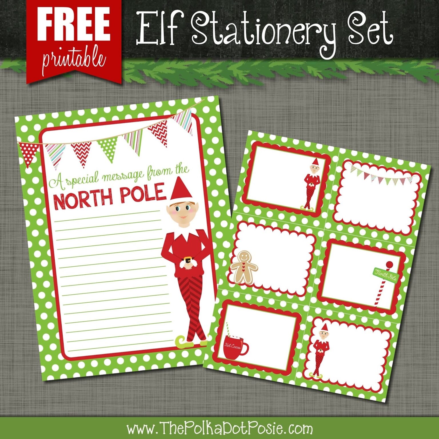 Elf Letterhead Free Printable Printable Template Free Elf Letterhead Free Printable Printable Template Free