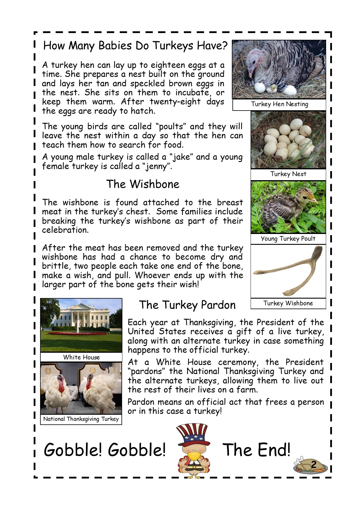 Turkey Facts Reading Comprehension Passages Made By Teachers