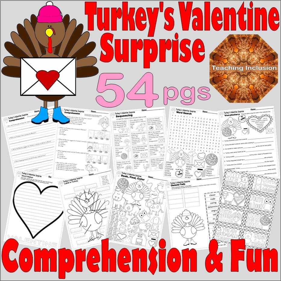 Turkey Reading Comprehension Worksheets Pdf