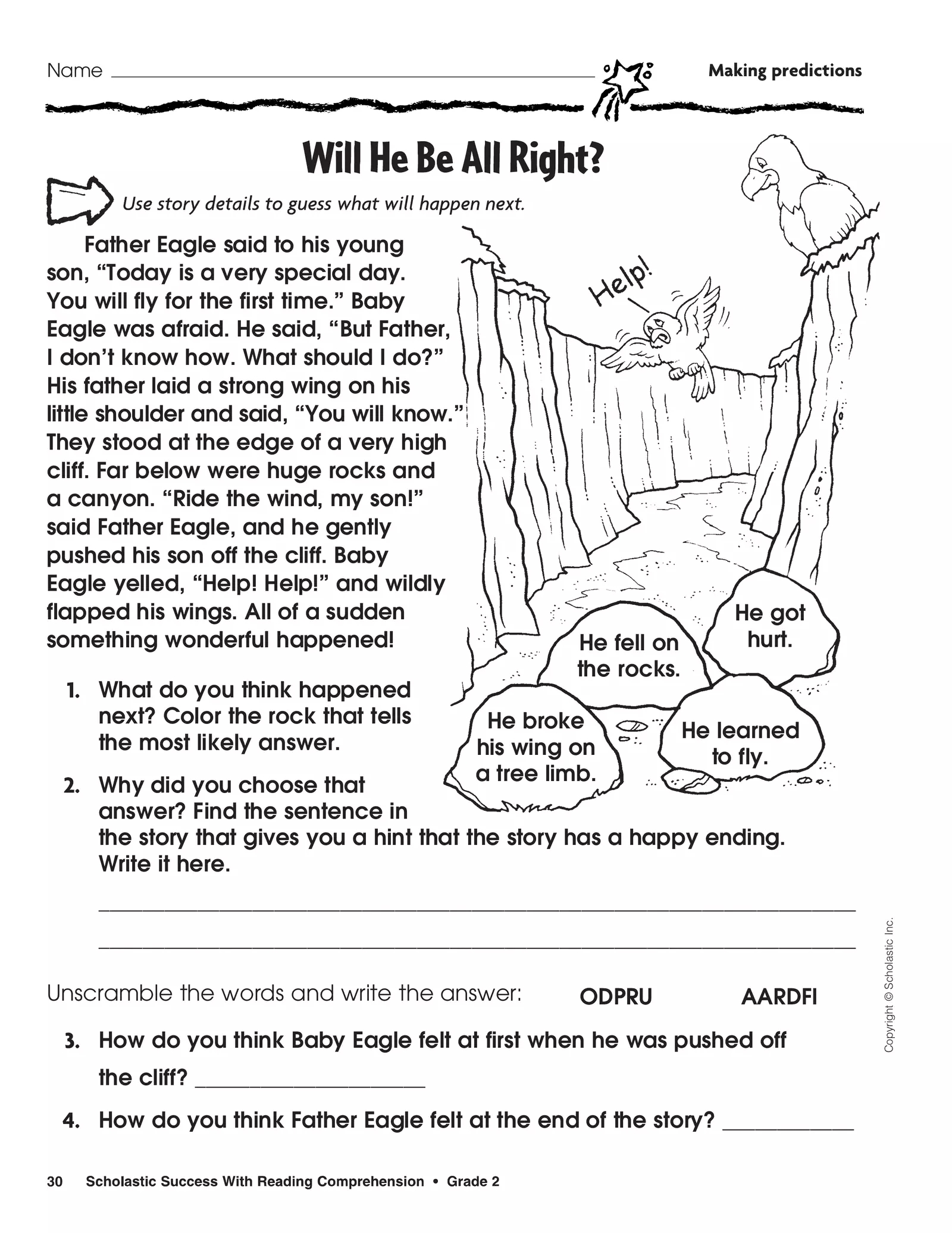 Seventh Grade Reading Comprehension Worksheets