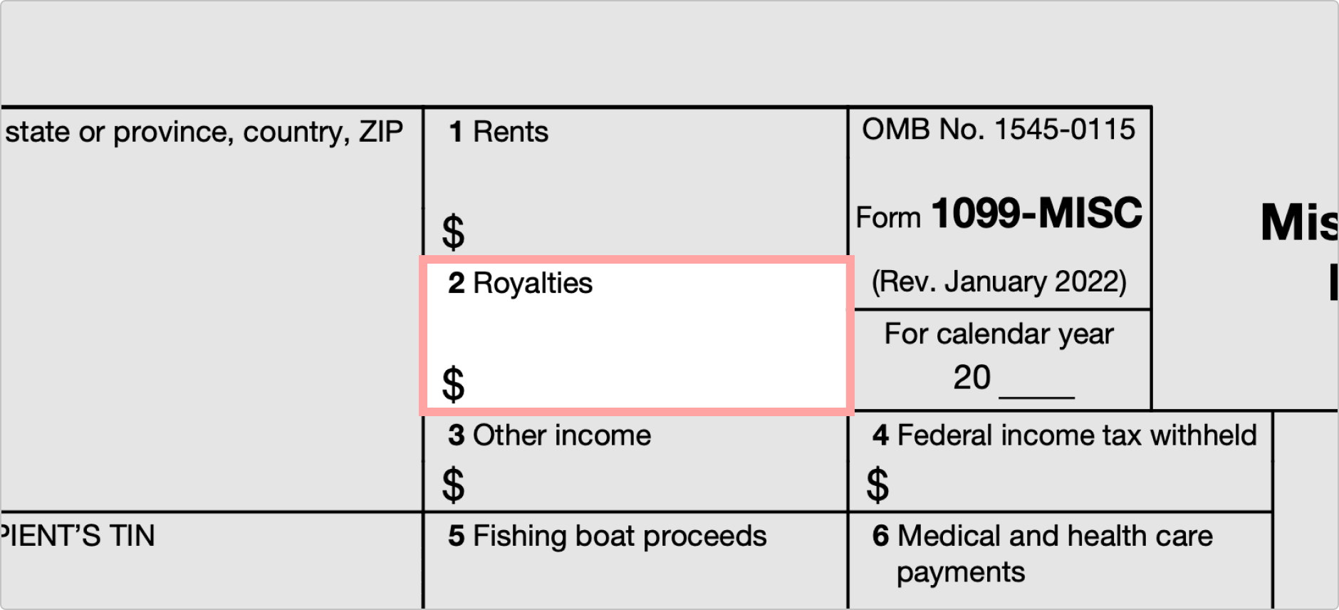 Free 1099 Form 2025 Printable