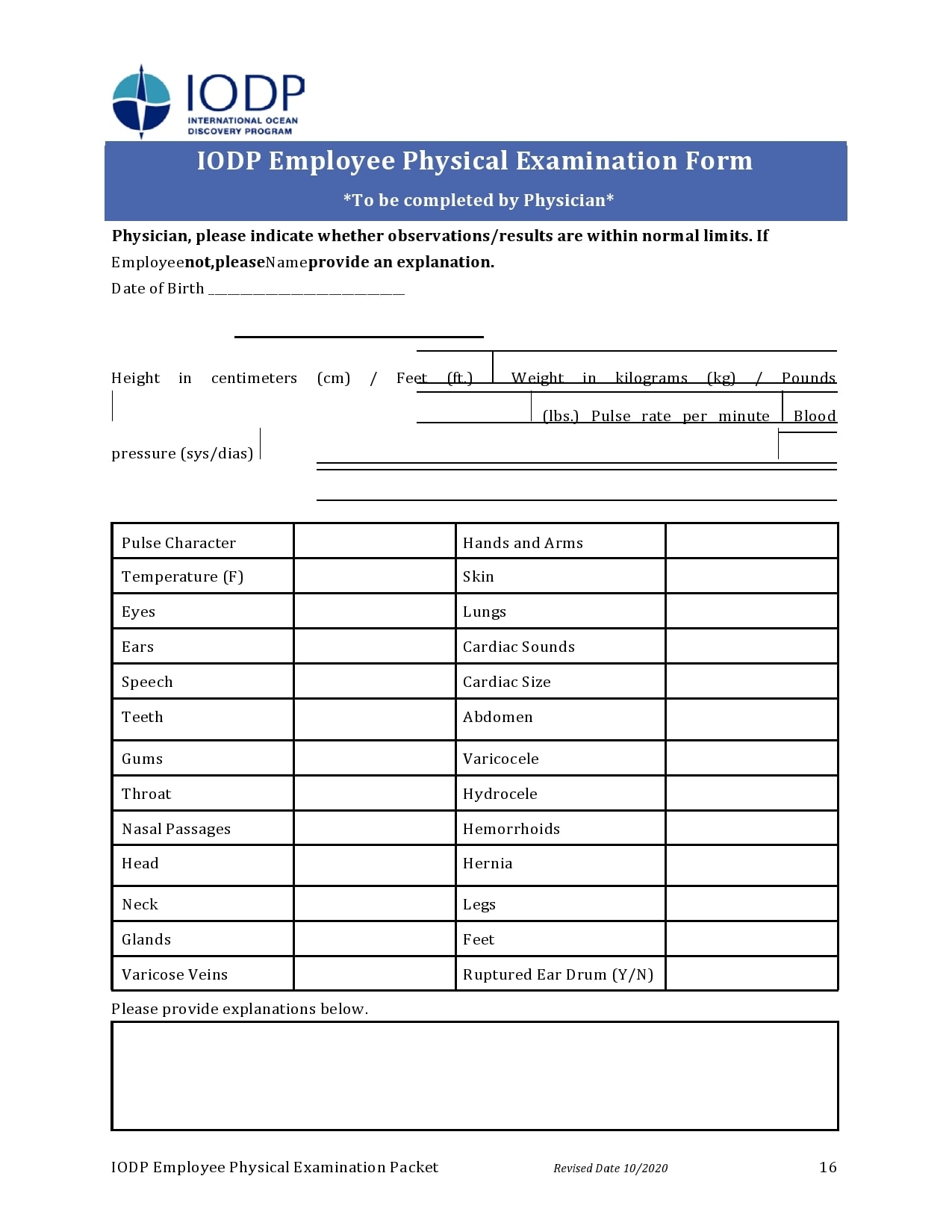 Free Printable Tb Test Form Generic