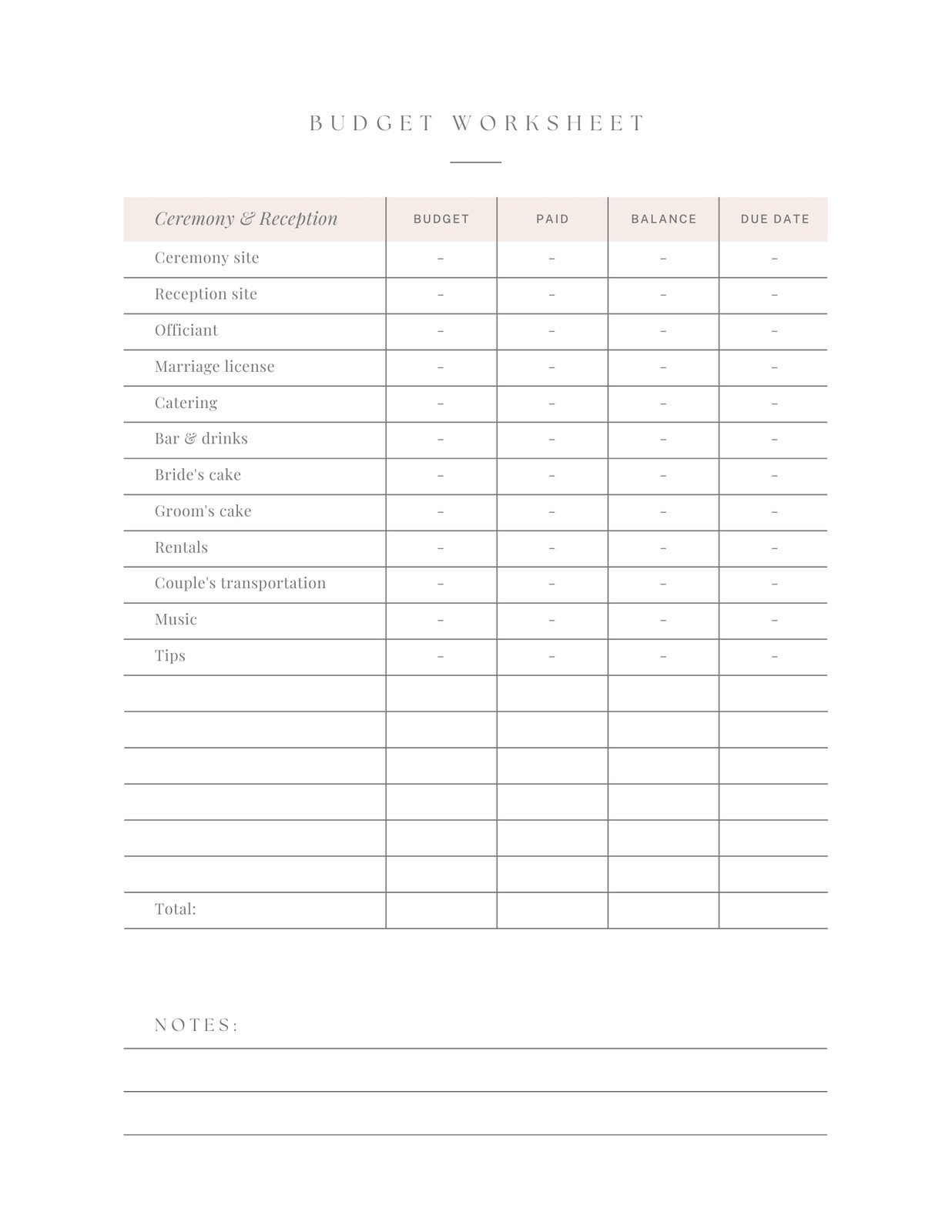 Customize 188 Wedding Checklists Templates Online Canva