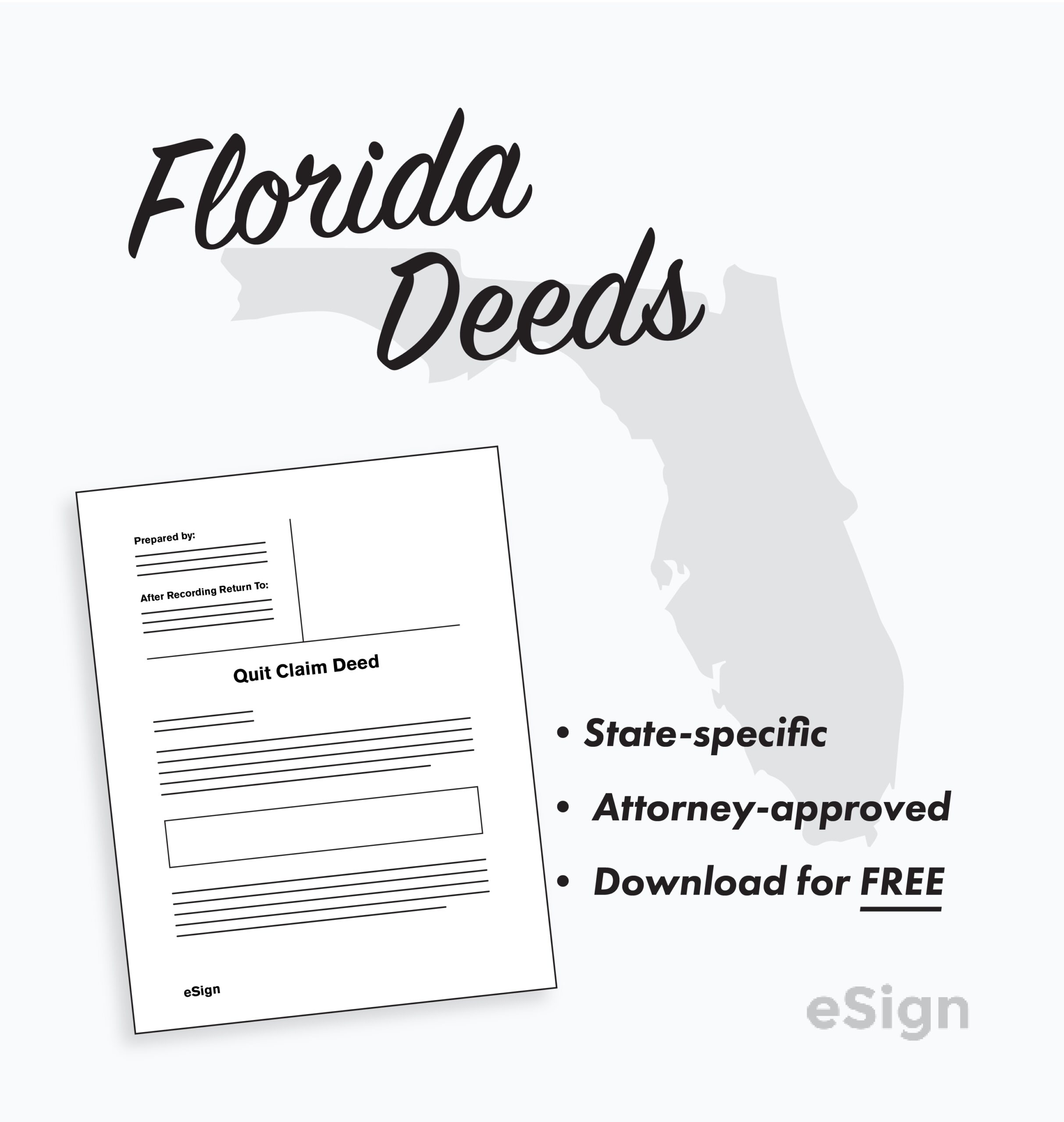 Free Florida Deed Forms PDF