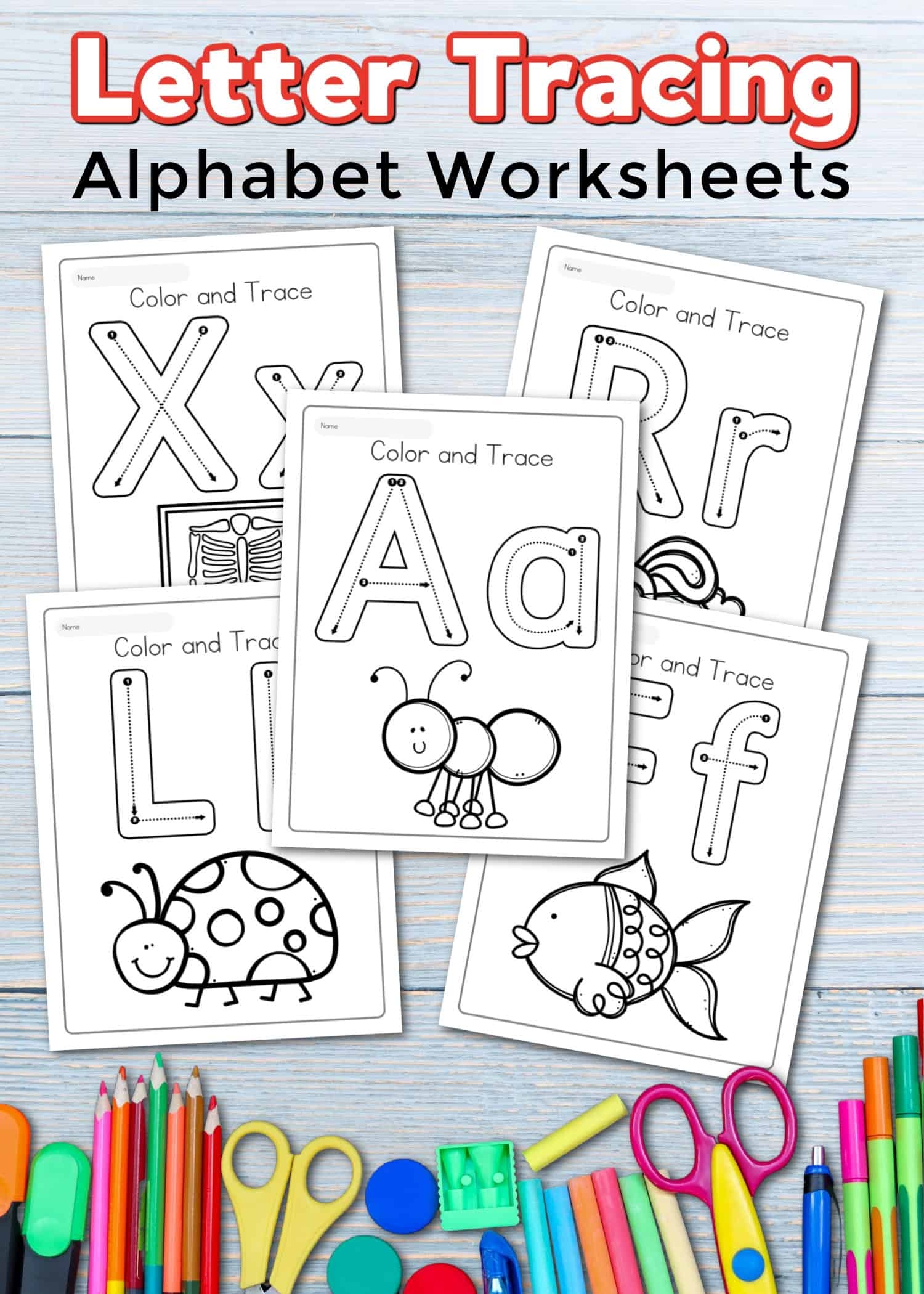 Forming Letters Abc Arrows Printable Free