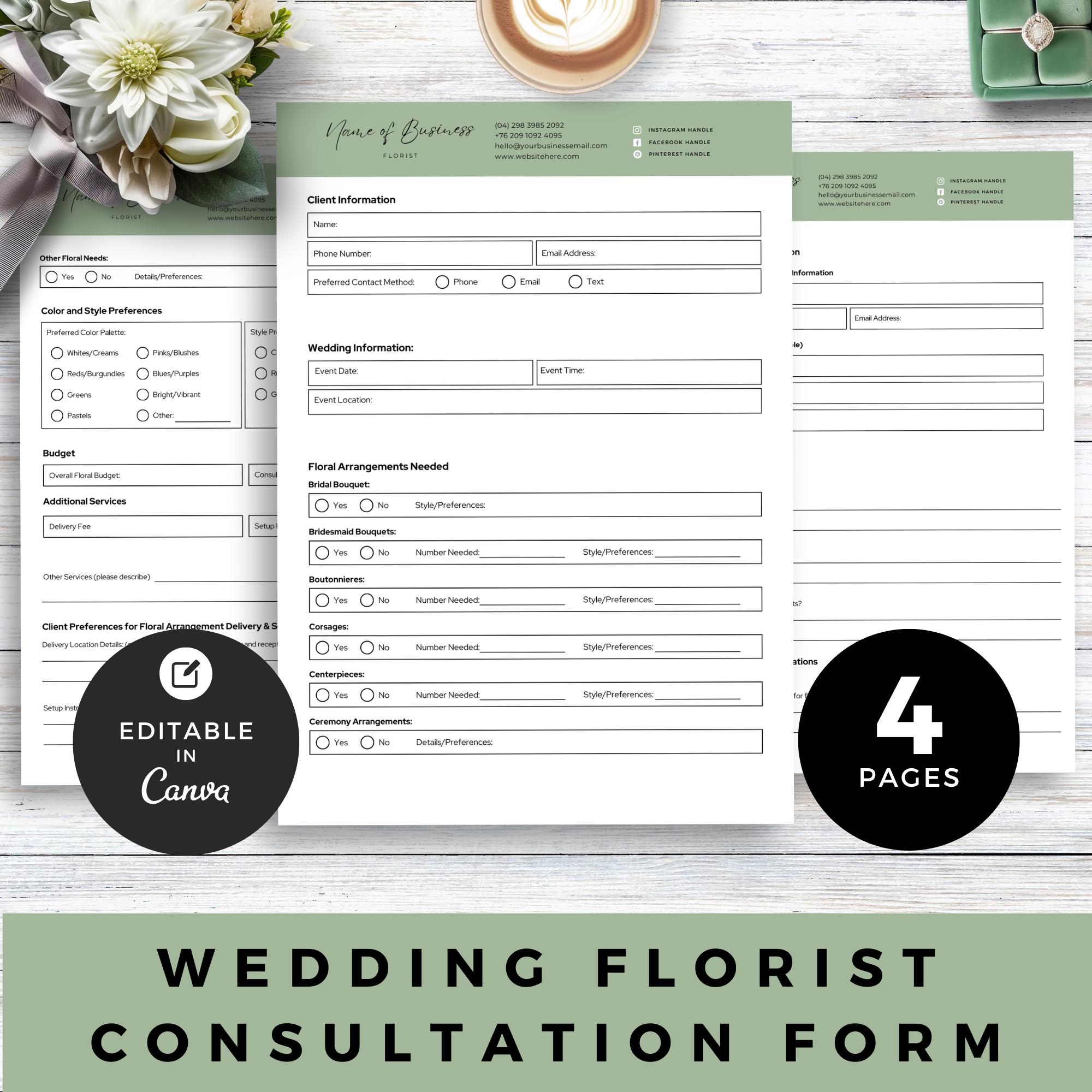Funeral Planning Template Etsy