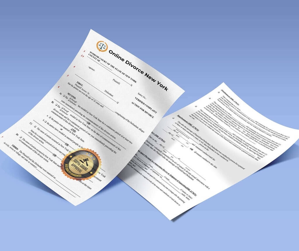New York State Court Divorce Secure Completion AirSlate SignNow Worksheets Library
