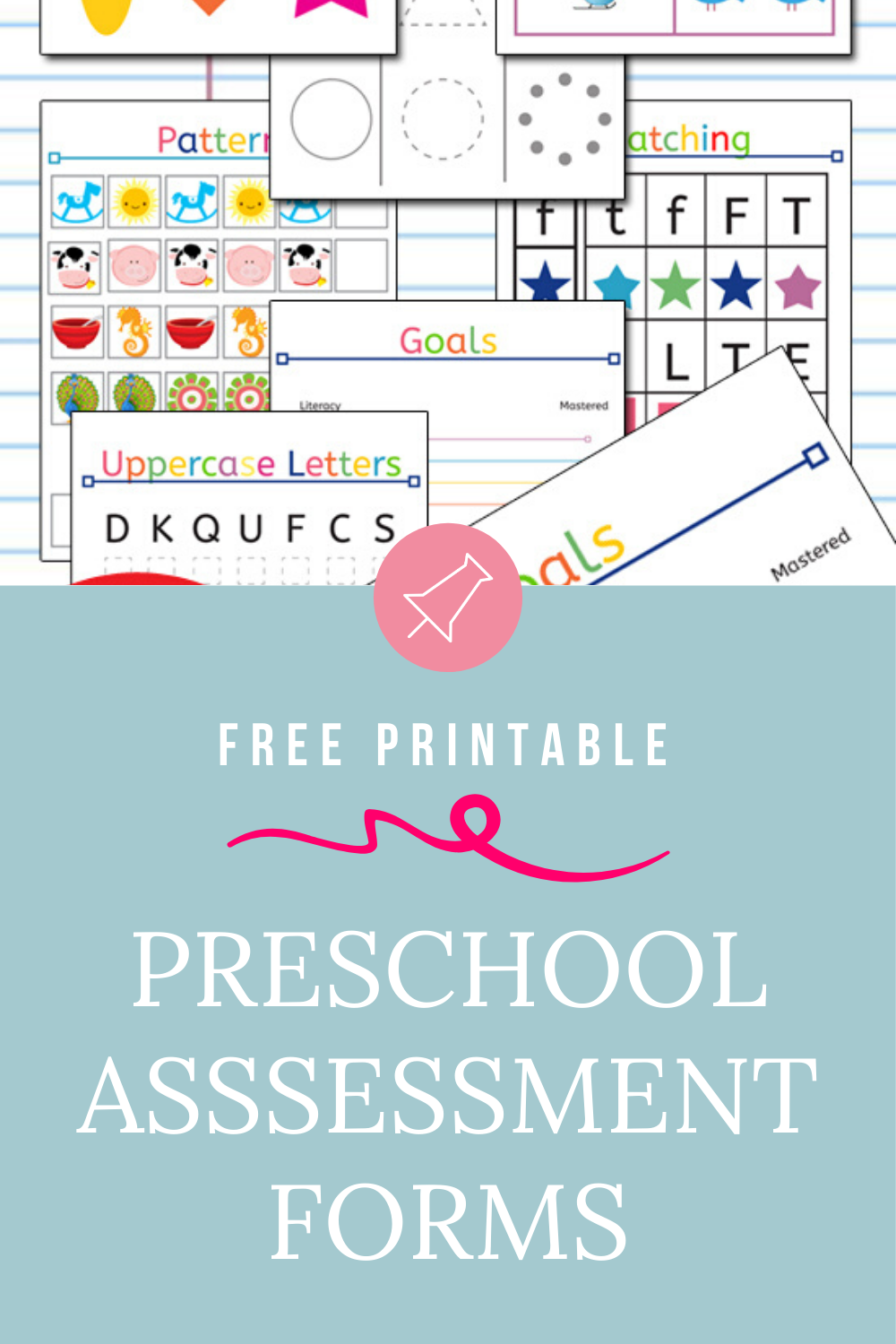 Free Printable Pre K Assessment Forms