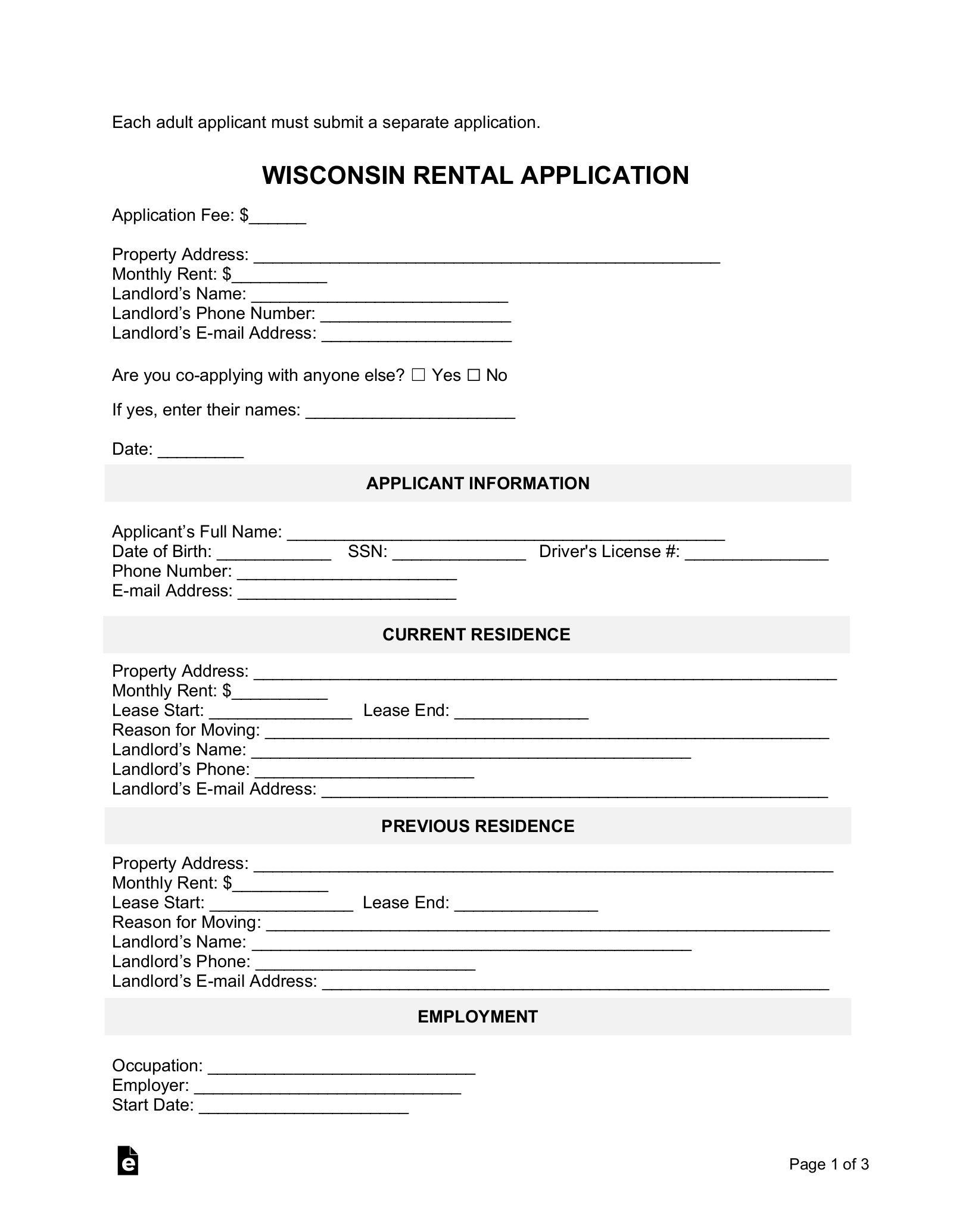 Free Fillable And Printable Wisconsin Form W-Ra 2025